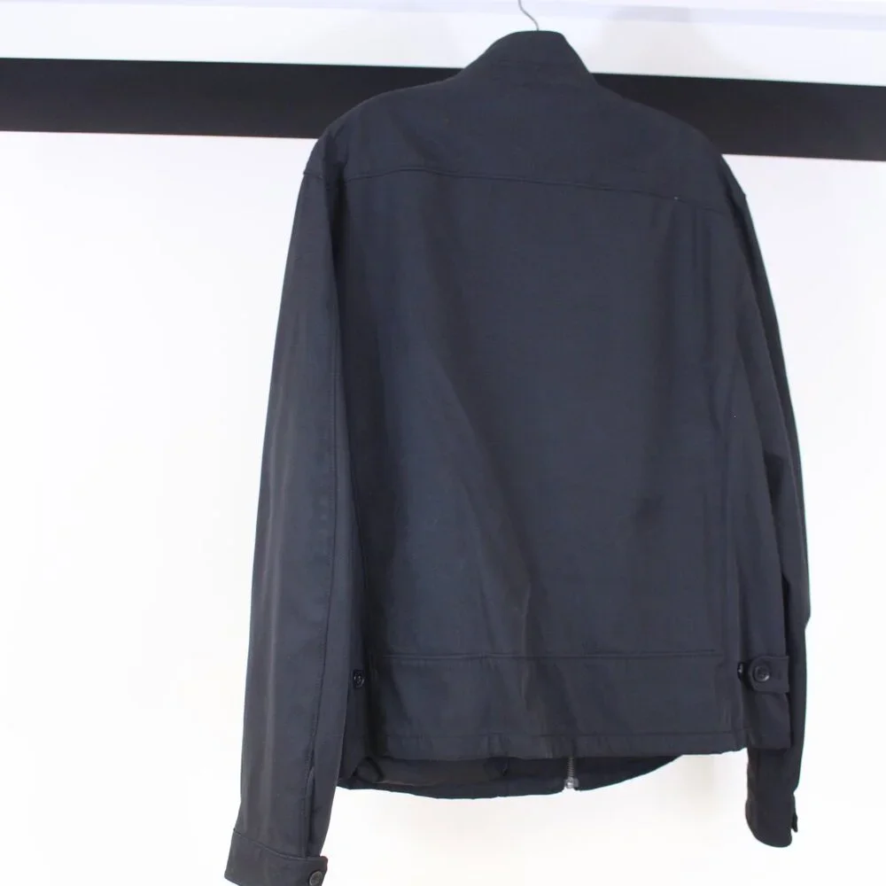 Banana‎ Republic Men’s Black Zip Jacket Size Large Spring 2011
